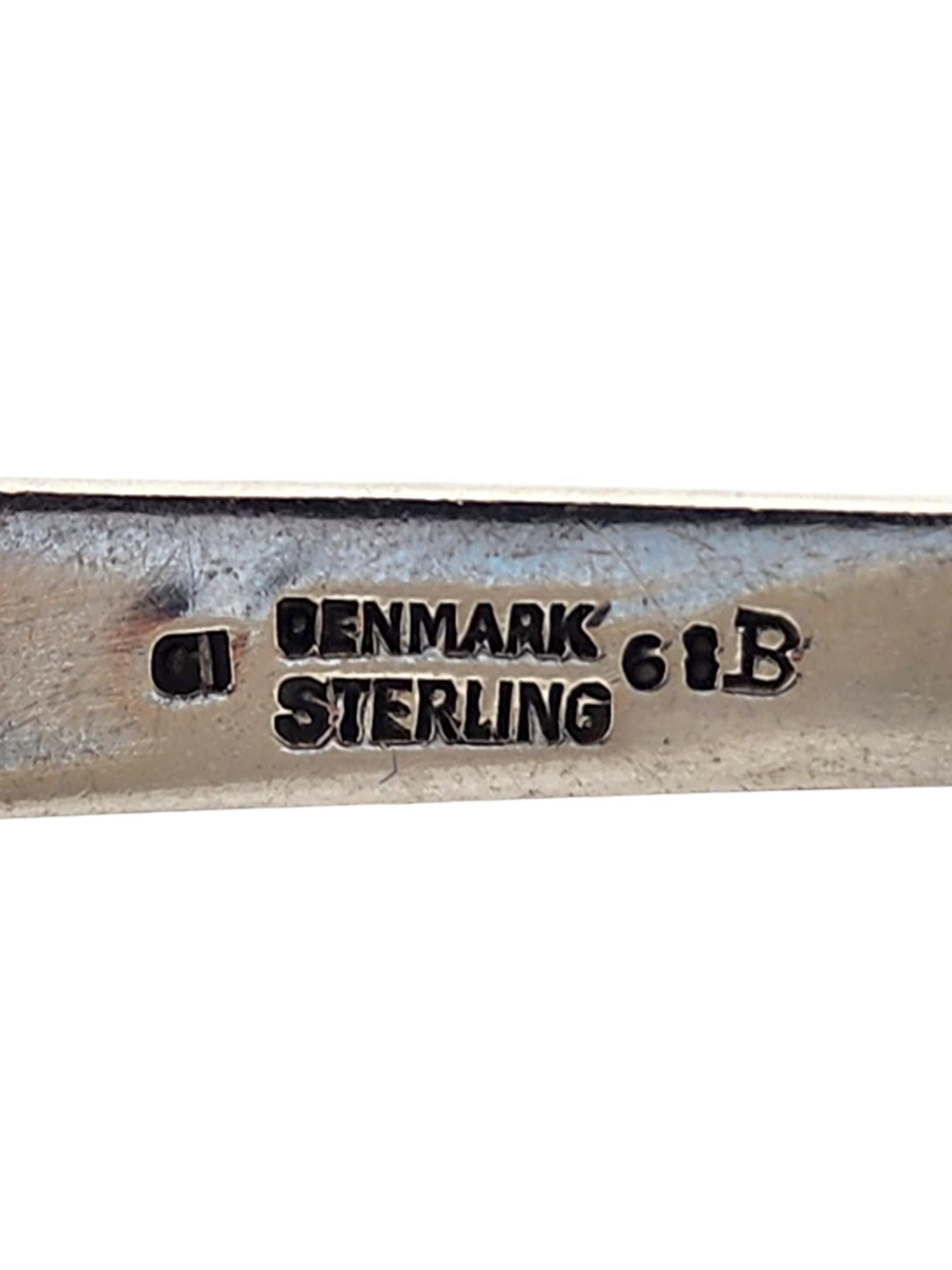 Georg Jensen Denmark Sterling Silver Solid Nut Pick 68B  #18601 1