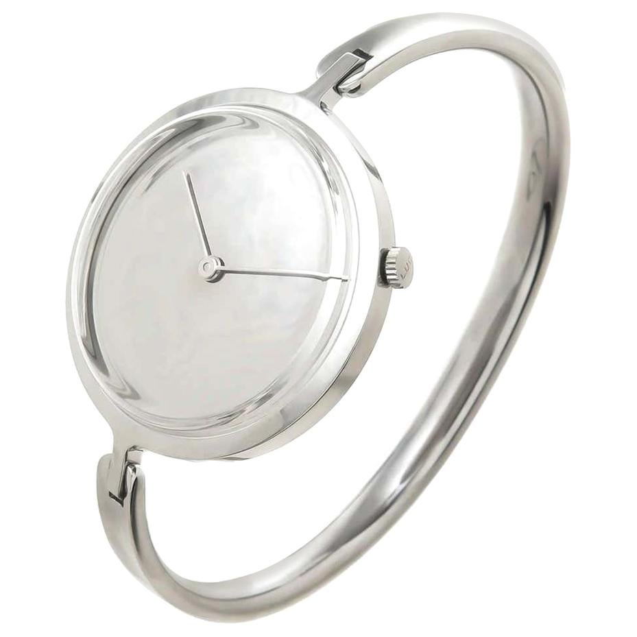 Georg Jensen Denmark Vivianna Stainless Steel Quartz Bangle Watch by Torun