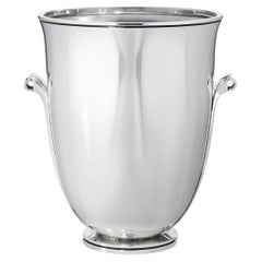 Rafraîchisseur à vin Art déco en argent sterling 725B de Georg Jensen