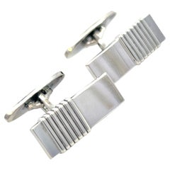 Vintage Georg Jensen Estate Cufflinks Sterling Silver 15.4 Grams GJ37