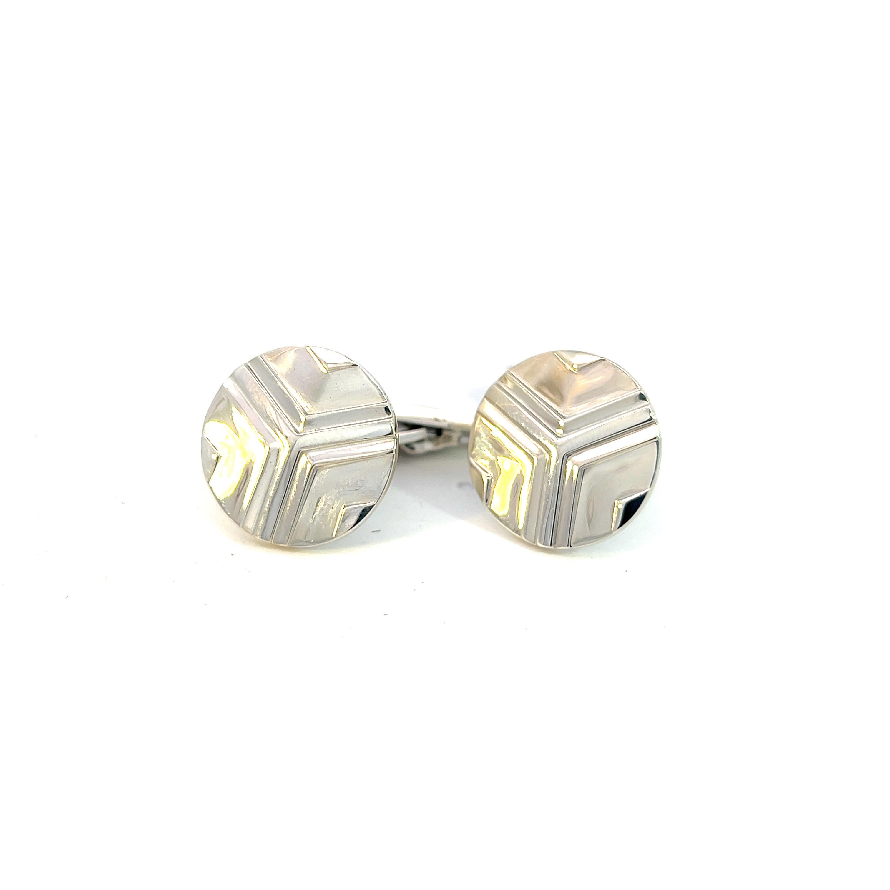 De los hombres Gemelos Georg Jensen Estate Plata de ley en venta