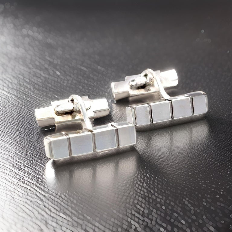 Boutons De Manchette Georg Jensen Argent Sterling - Vintage Et Élégants