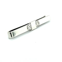 Georg Jensen Estate Mens Tie Bar 2.5" Silver
