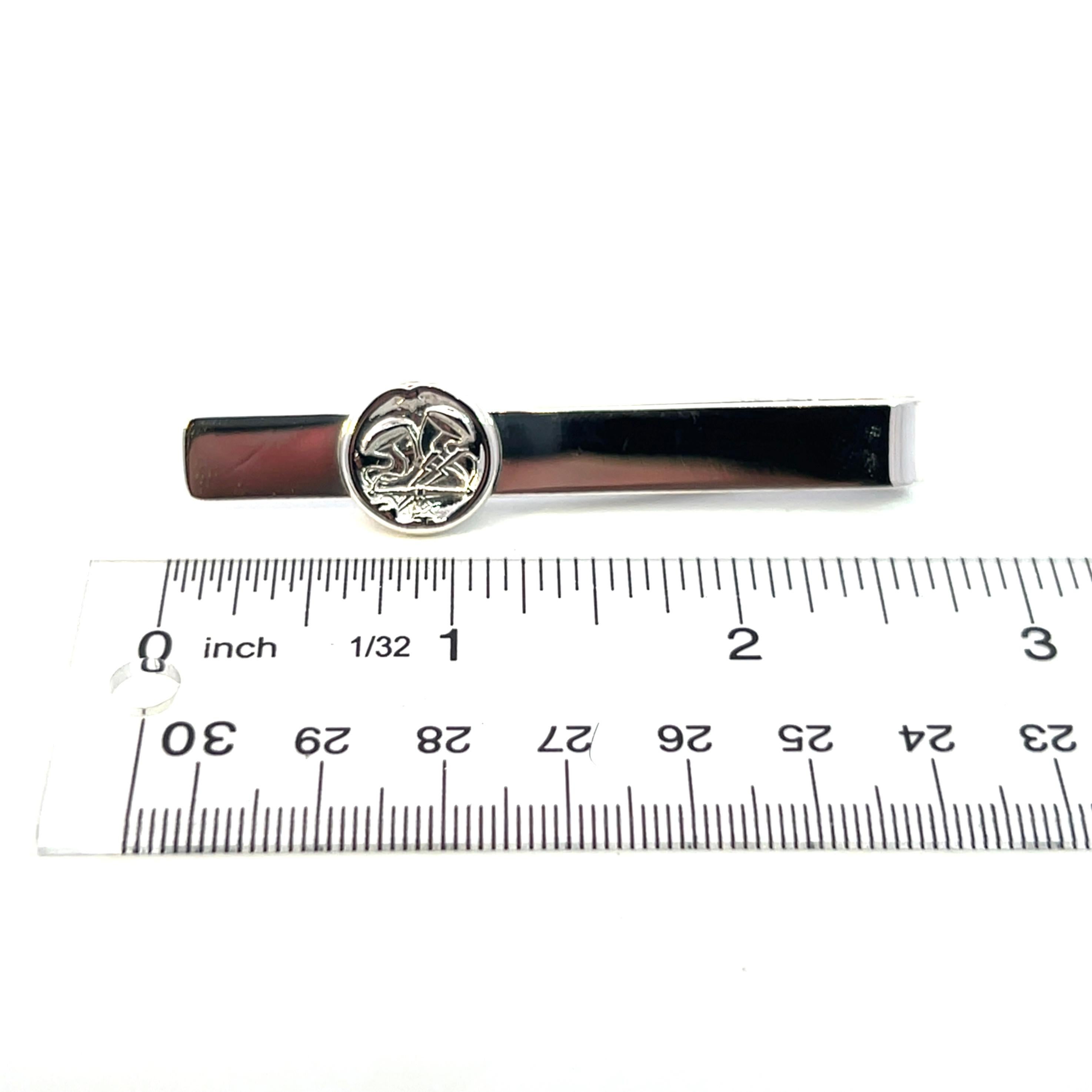 Georg Jensen Estate Money Clip Tie Clip Silver For Sale 10