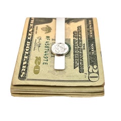 Georg Jensen Estate Money Clip Tie Clip Silver