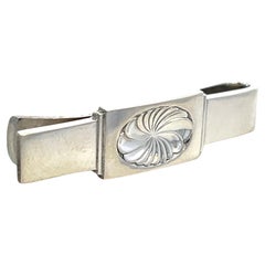 Georg Jensen Estate Geldklammer Krawattenklammer Silber