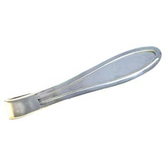 Georg Jensen Estate Money Clip Tie Pin Silver