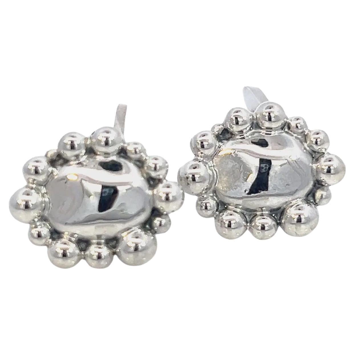 Georg Jensen Estate Sterling Silver Cufflinks 16 Grams