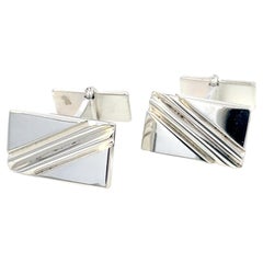 Georg Jensen Estate Sterling Silber Manschettenknöpfe 17.20 Gramm