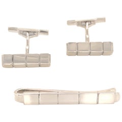 Georg Jensen Estate Sterling Silver Cufflinks & Money Clip 14.6g & 4.8g
