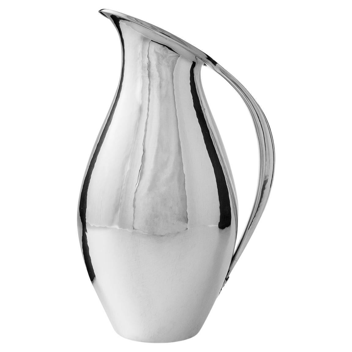 Georg Jensen Extra Large Johan Rohde Pitcher 432C For Sale