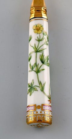 Georg Jensen for Royal Copenhagen, "Flora Danica" Dinner Spoon