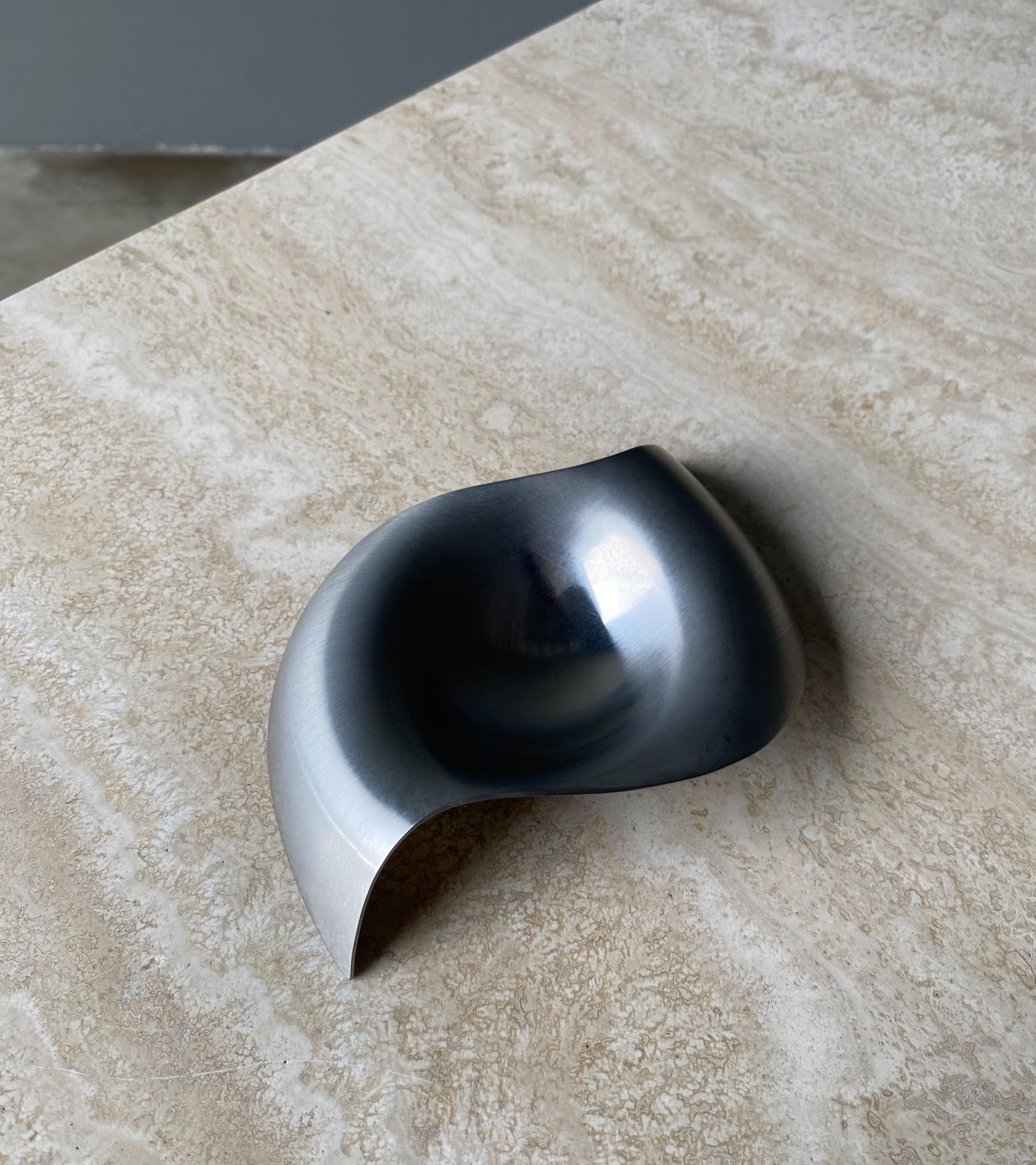 Stainless Steel Georg Jensen For Royal Copenhagen 'Please-Pass-Me' Egg Cup For Sale