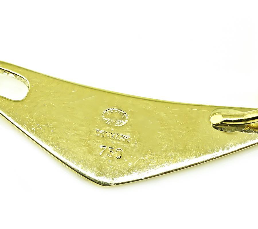 Goldhalskette von Georg Jensen Damen