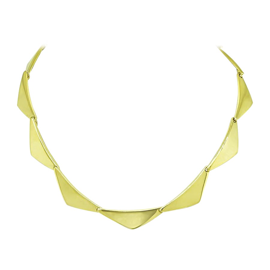 Goldhalskette von Georg Jensen