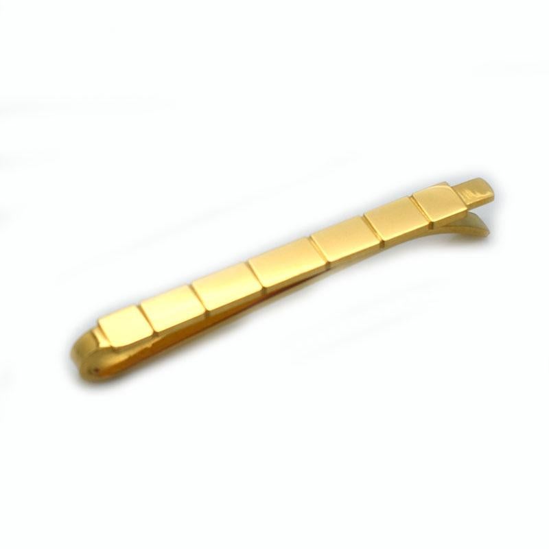 Modernist Georg Jensen Gold Tie Clip by Henry Pilstrup, circa 1950 For Sale