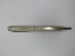 Georg Jensen, Hammered Sterling Silver Ballpoint Pen, Smithy