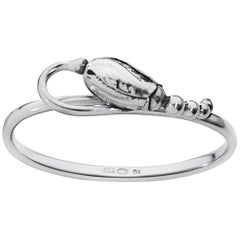 Georg Jensen Handcrafted Sterling Silver Blossom Napkin Ring