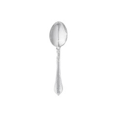 Georg Jensen Handcrafted Sterling Silver Continental Dessert Spoon