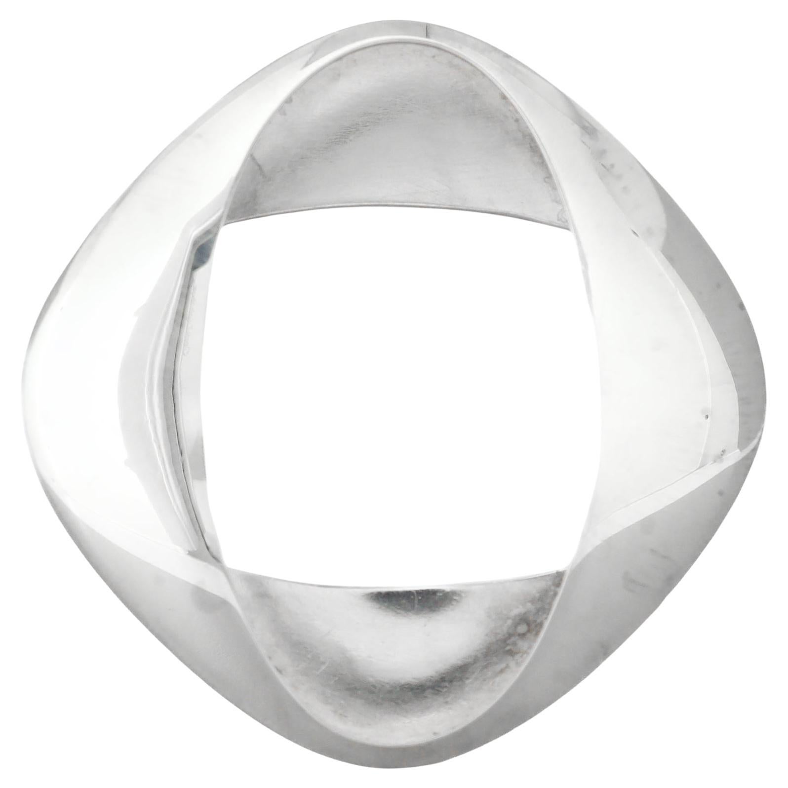 Georg Jensen Henning Koppel Spilla moderna danese in argento A. Silver n. 368