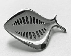 Georg Jensen Henning Koppel Sterling Fish Brooch, C.1960