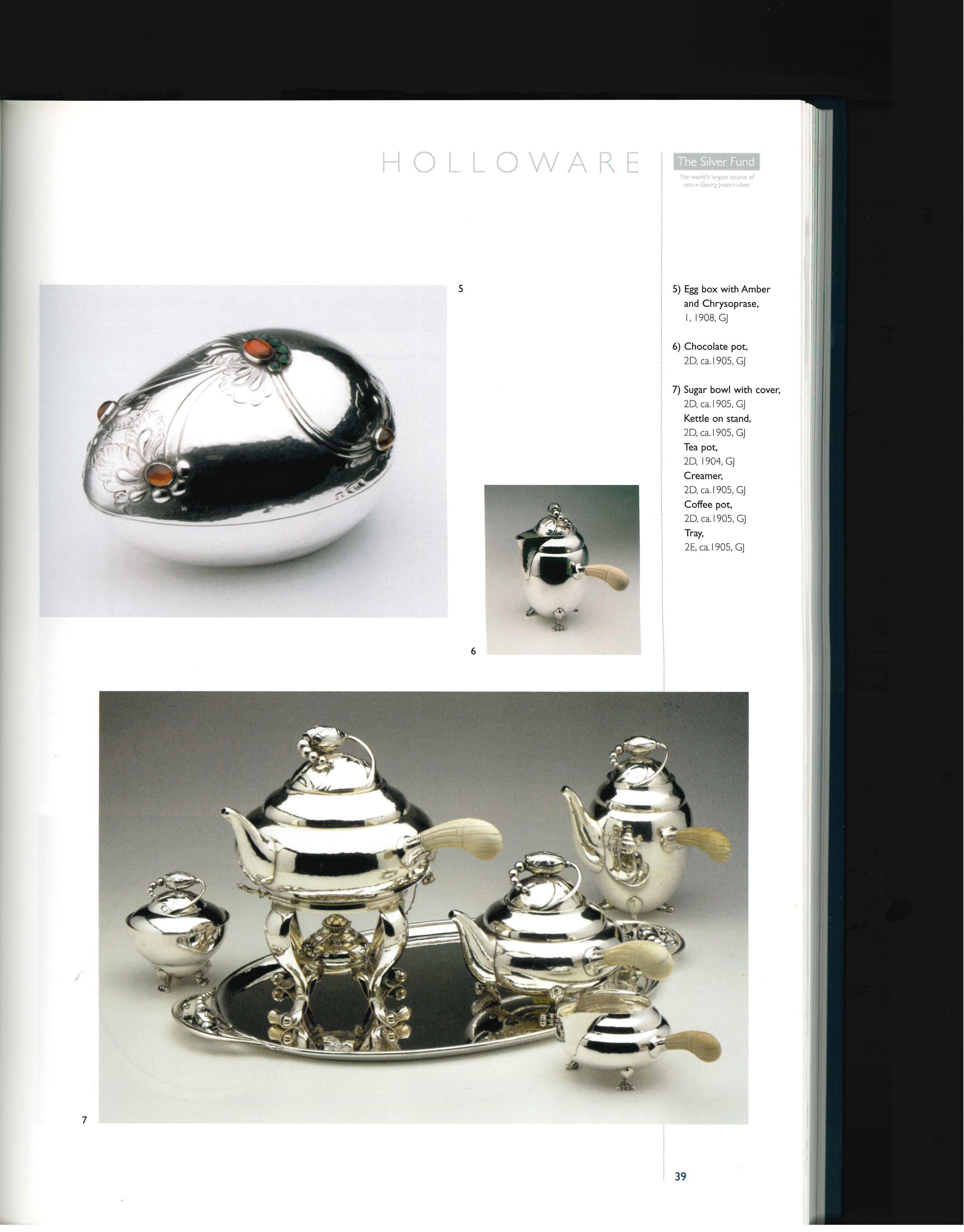 Georg Jensen : The Silver Fund Collection Book) Bon état - En vente à North Yorkshire, GB