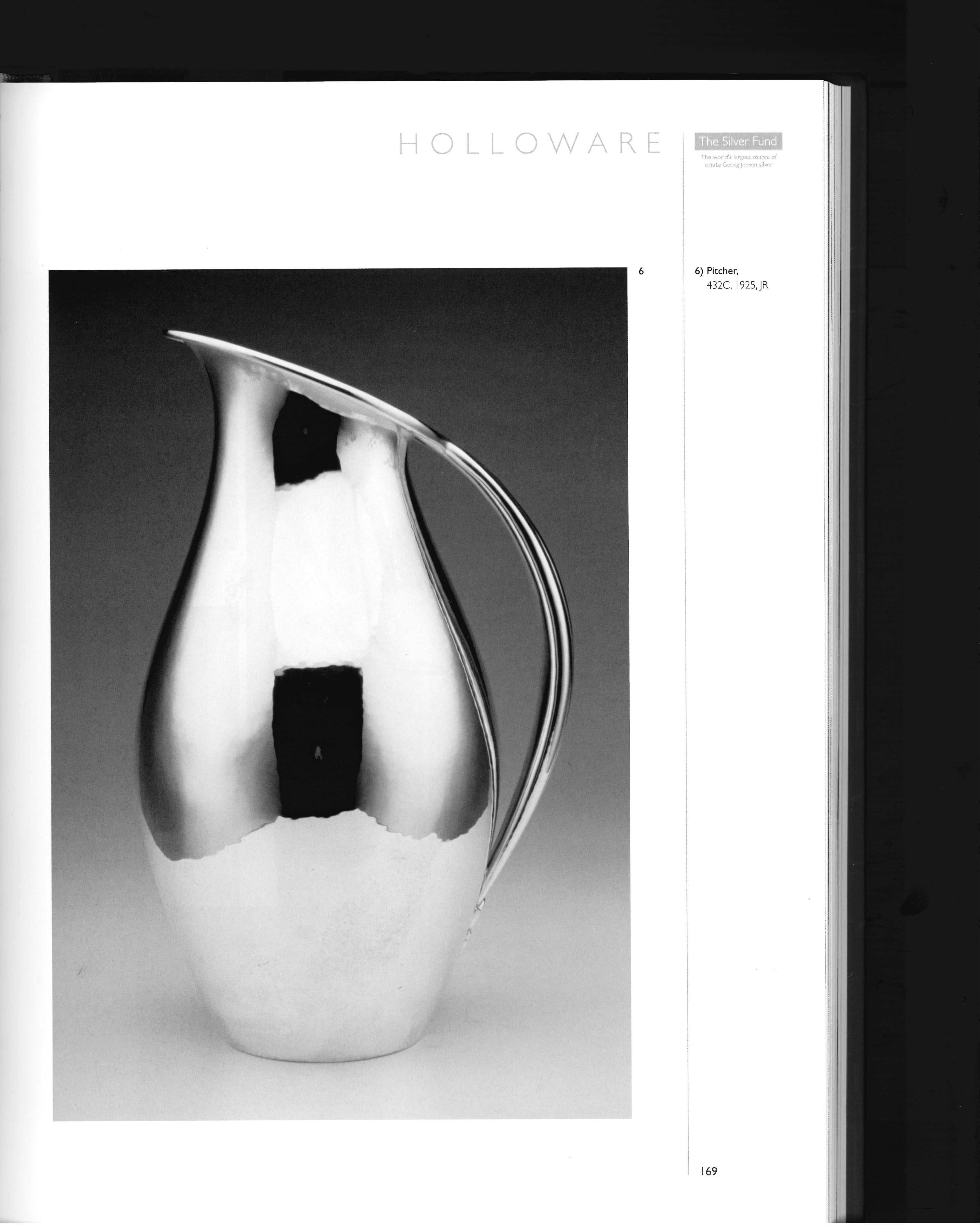 20th Century Georg Jensen: Holloware The Silver Fund Collection Book) For Sale