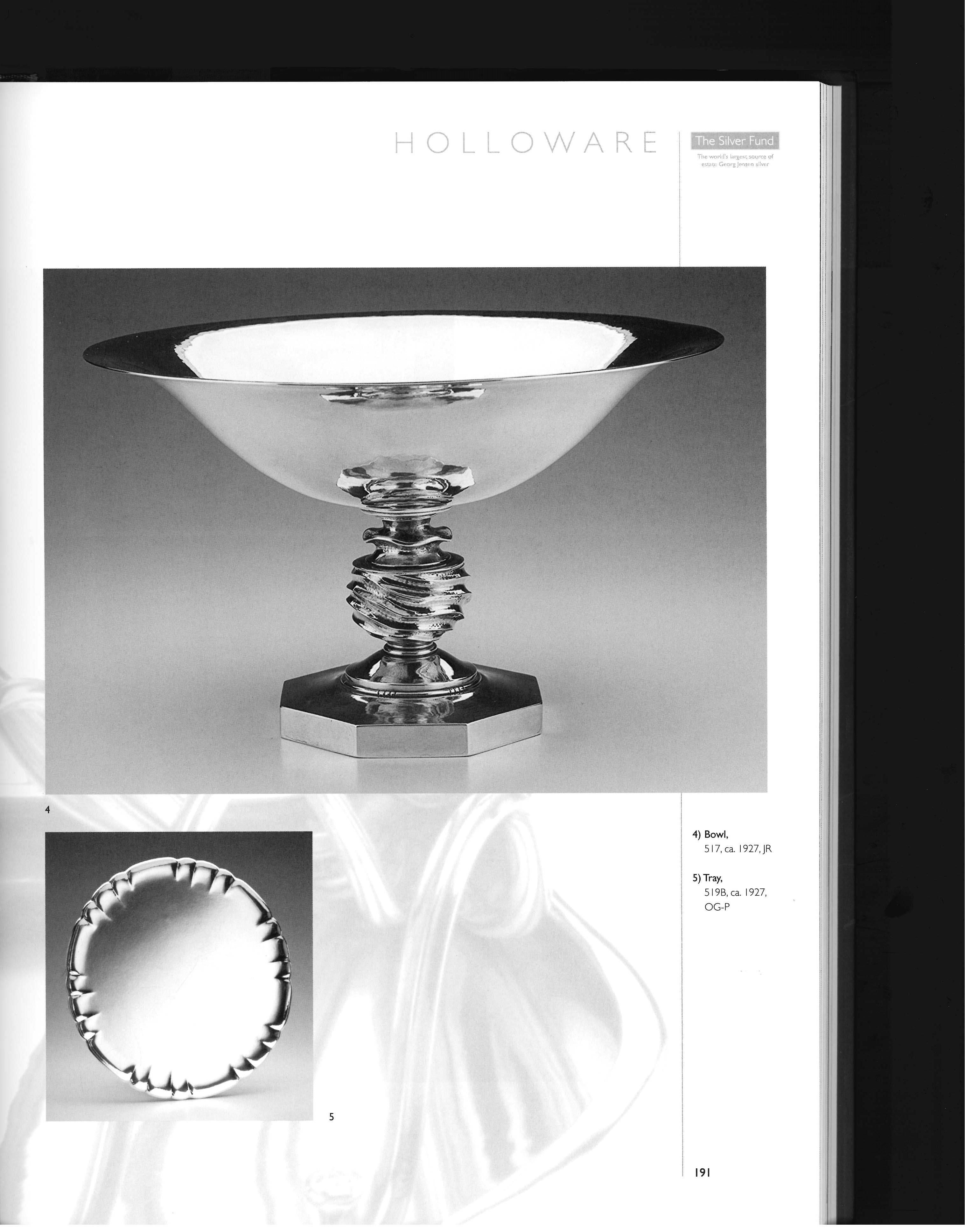Paper Georg Jensen: Holloware The Silver Fund Collection Book) For Sale
