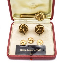 Georg Jensen Horse Gold Dress Set