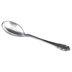Georg Jensen. Jam spoon in sterling silver. "Lily of the Valley" pattern.