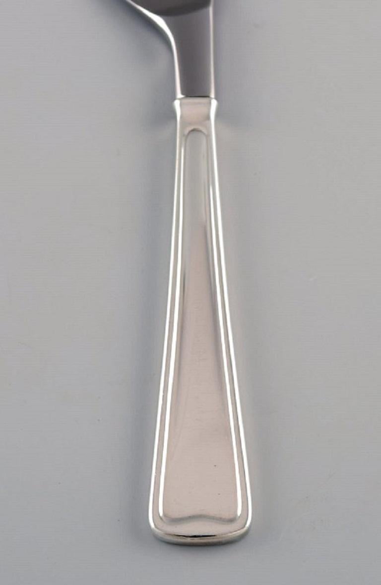Scandinavian Modern Georg Jensen Koppel Cutlery, Lunch Knife in Sterling Silver, 7 Knives Available For Sale