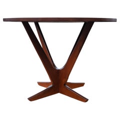 Georg Jensen Kubus table basse radial en teck mi-siècle moderne danois