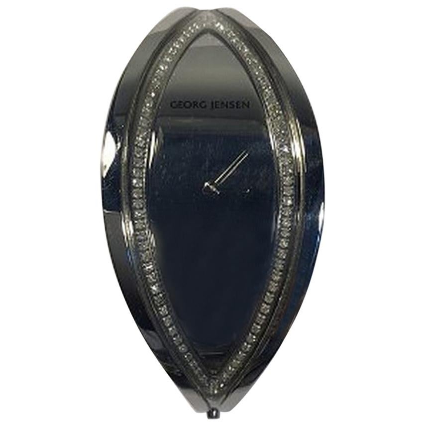 Georg Jensen Ladies' Watch No 377 "CONTINUITY" with Diamonds For Sale