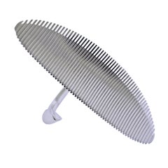 Georg Jensen Zaha Hadid Lamellae Silver Long Cuff Bracelet 623 C