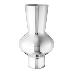 Grand vase Alfredo de Georg Jensen en finition acier inoxydable par Alfredo Häberli