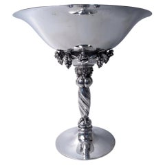 Georg Jensen Large Danish Modern Centerpiece Tazza Compote