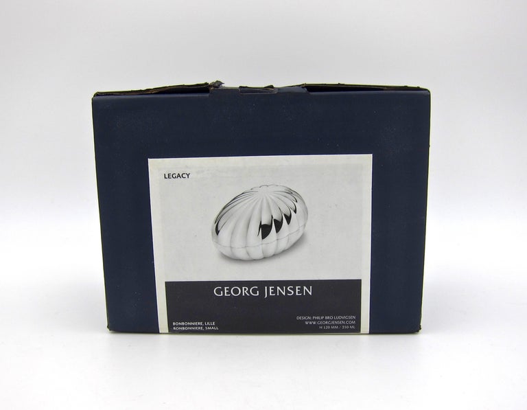 Georg Jensen Legacy Small Bonbonniere Box by Philip Bro Ludvigsen