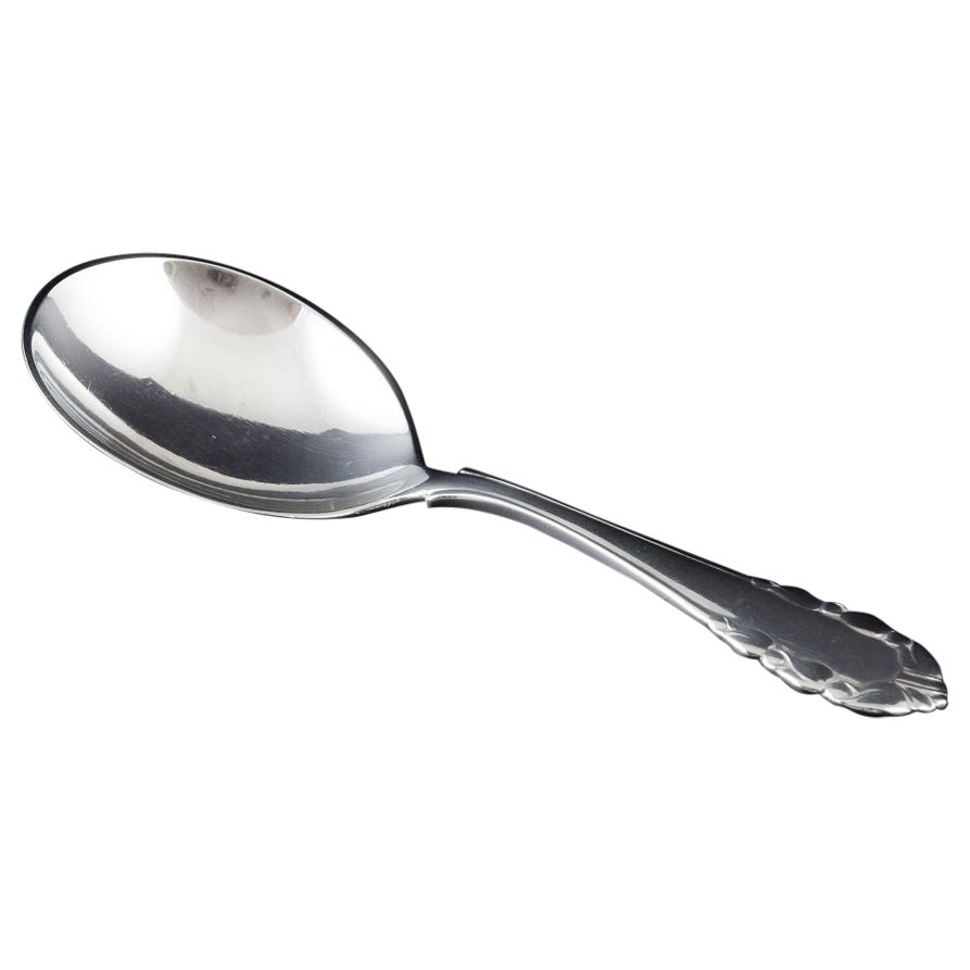 Georg Jensen, "Lily of the Valley". Compote spoon in sterling silver.