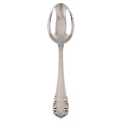 Vintage Georg Jensen Lily of the Valley Dessert Spoon, Six Spoons Available