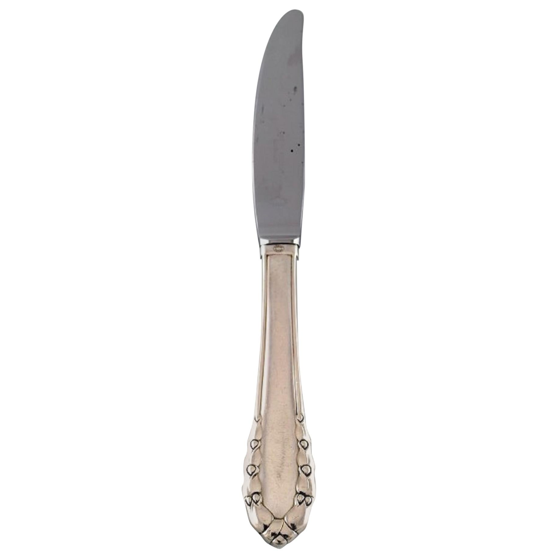 Georg Jensen "Mughetto" - Coltello da cena in argento sterling