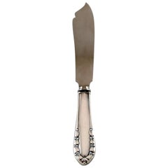 Georg Jensen 'Lily of the Valley' Layer Cake Knife in Sterling Silver