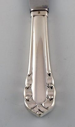 Georg Jensen "Maiglöckchen"-Messermesser:: datiert 1933-1944:: sechs Stück