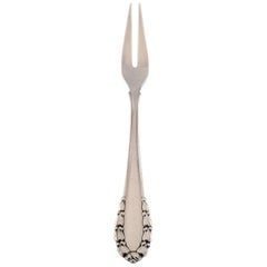 Georg Jensen 
Lily of the Valley
 Meat Fork in Sterling Silver