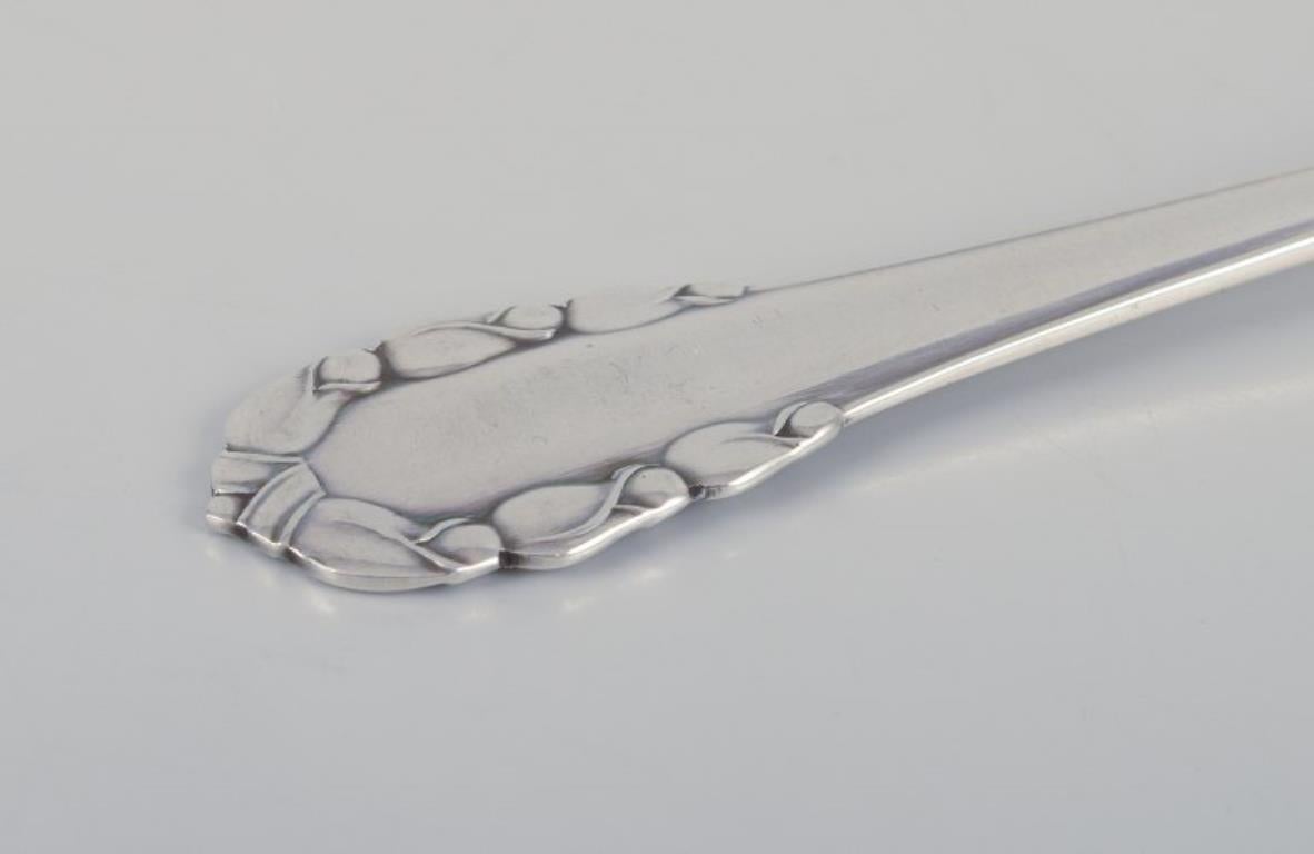 Danese Georg Jensen Mughetto. Set di undici cucchiaini da caffè in argento sterling in vendita