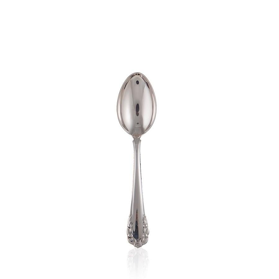Hand-Crafted Georg Jensen Lily of the Valley Silverware Set For Sale