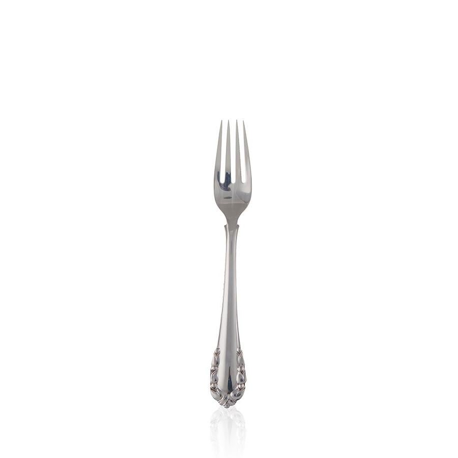 Georg Jensen Lily of the Valley Silverware Set In Excellent Condition For Sale In Hellerup, DK