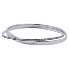 Georg Jensen Marcia Silber Diamant-Armreif 618 B