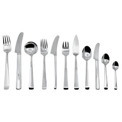 Georg Jensen Juego de Cubiertos Margrethe de Plata de Ley