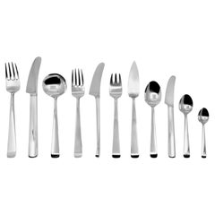 Georg Jensen Juego de Cubiertos Margrethe de Plata de Ley