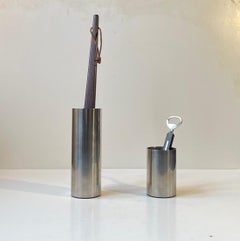 Georg Jensen Minimalistische Edelstahlhalter für Küchen- und Schreibtischutensilien